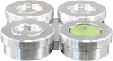 SEM top referencing metallographic specimen mounts, M4 cylinder