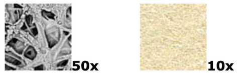 Rough and stiff polishing cloths
