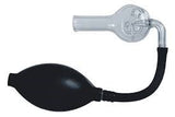All glass nebuliser bulb and atomiser