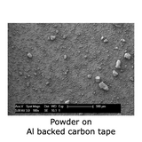 Double-sided carbon tape, aluminium backed