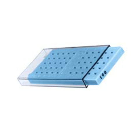 PELCO grid storage box, tabbed and numbering