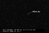 Highly uniform 30nm gold spheres on vitreous carbon