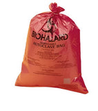 Biohazard bags, 220 x 280mm