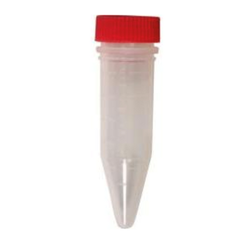 Macrocentrifuge tubes with screw cap, PP
