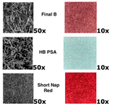 Soft finishing polishing cloths