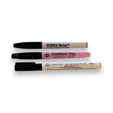 Laboratory marking pens, sample pack