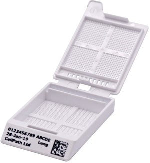 CellPath System III micro biopsy cassettes, Leica and Sakura printers