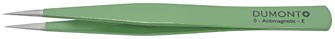 Dumont electronics epoxy-coated tweezers, style 0