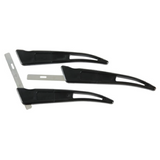 MicroKnife microtome blade handles and attachment tool