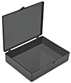 Medium storage boxes, black polystyrene