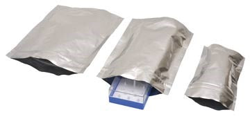 Barrier foil ziplock pouches, medium