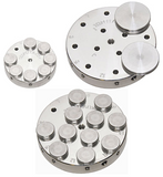 SEM multi specimen pin mount holders, pin mount