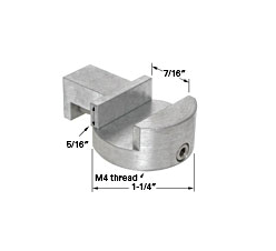 SEM vice specimen mount, M4 cylinder