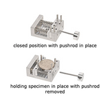 SEM vice specimen mounts, springloaded, pin mount