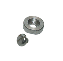 SEM short button with M4 screw for dovetail stage adapter