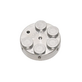 SEM multi specimen pin mount holders, M4 cylinder