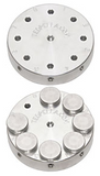 SEM multi specimen pin mount holders, M4 cylinder