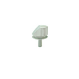 SEM low profile 45 deg. specimen mount, pin mount