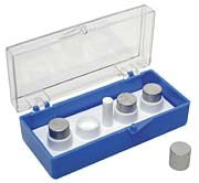 Storage box for cylinder specimen mounts, JEOL cylinder