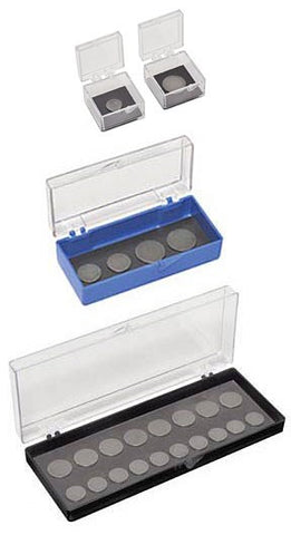 PELCO AFM/STM metal disc storage boxes with magnetic base