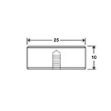 SEM medium specimen mounts, M4 cylinder