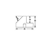 SEM 45/90 deg. specimen mounts, M4 cylinder