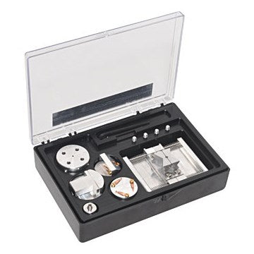 PELCO SEM universal specimen mount and holder set with storage box