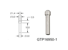 Serial block-face EM bevelled specimen mounts for Gatan 3View, pin mount