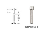 Serial block-face EM bevelled specimen mounts for Gatan 3View, pin mount