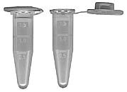 Microcentrifuge tubes, clear, PP