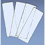 Microscope slide, quartz, standard size