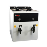Slimline single and dual tank paraffin dispensers