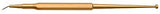 Straight tip diamond scribe, tip 0.5mm dia x 1.5mm