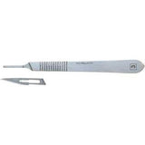 Stainless steel scalpel handles