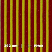 AFM reference standard, 292nm high resolution on 12mm steel disk