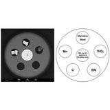 XCS EDS/BSD calibration standard