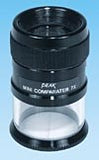 Mini measuring magnifier, 7x