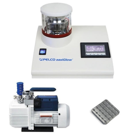 PELCO easiGlow cryo-em glow discharge system and accessories