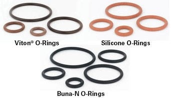 O-rings for NW/KF centering rings