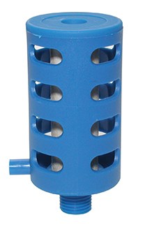 Exhaust filter for rotary vacuum pump