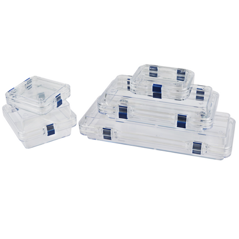 Gel-Pak clear membrane boxes
