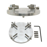 SEM bulk specimen holders, 4 screw, pin mount