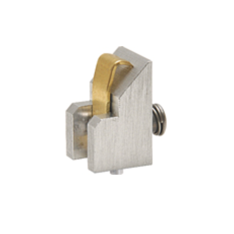 SEM 45 deg. thin section specimen clip mount, M4 cylinder