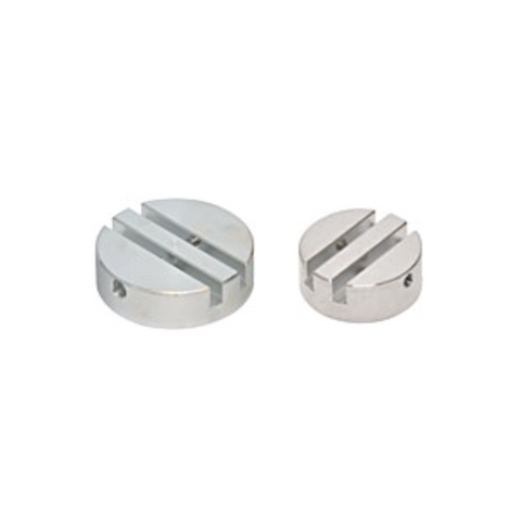 SEM vice specimen mount, large double slotted, M4 cylinder