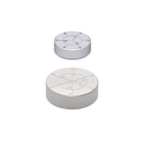 SEM specimen mounts with engraved divisions, JEOL cylinder