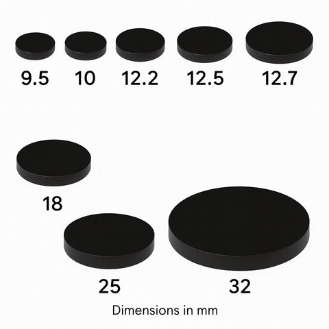 SEM high purity vitreous carbon planchet