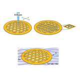 Substratek coated grids, 400 mesh