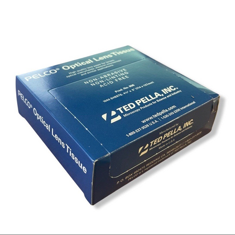 PELCO optical lens tissue, 114 x 127mm