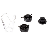 Focusable digital camera lenses and adapters, C-mount