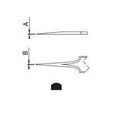 Dumont tweezers, self-closing, style N5